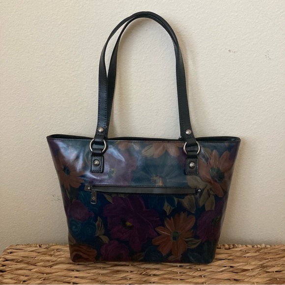 Patricia Nash Alessano Peruvian Painting Tote Sholder Zip Top Bag | NWT - Picture 2 of 16